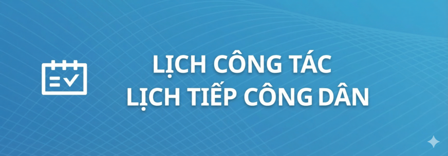Lịch Công Tác