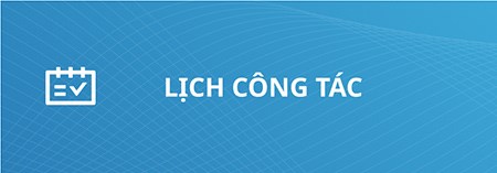 Lịch Công Tác
