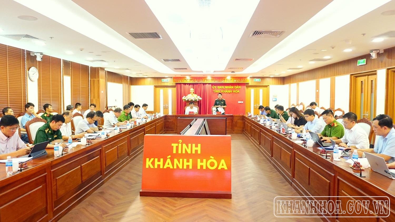 Ban Chỉ đạo Phòng thủ dân sự quốc gia kiểm tra công tác phòng, chống thiên tai, tìm kiếm cứu nạn tại Khánh Hòa