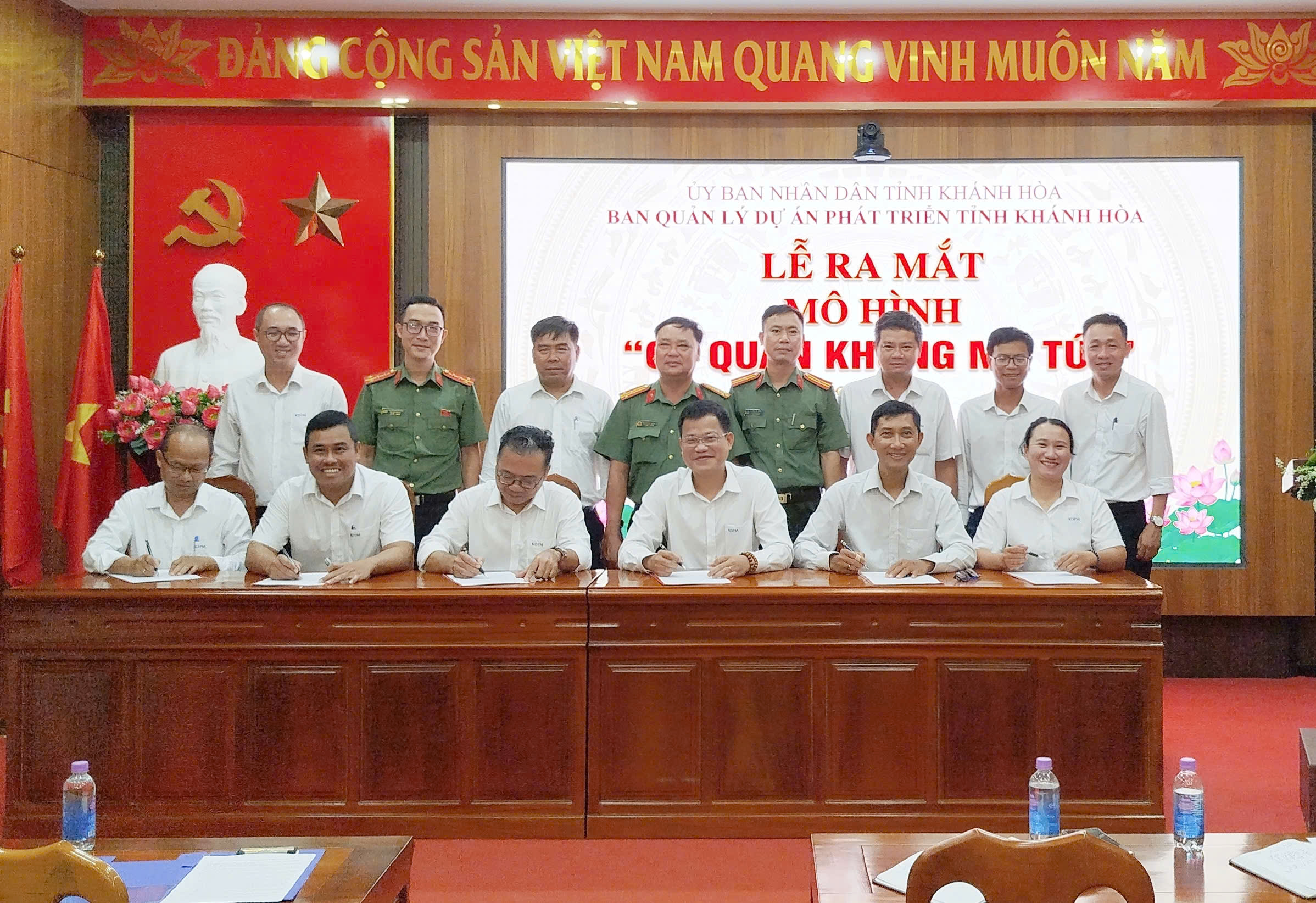 Ban Quản lý Dự án Phát triển tỉnh Khánh Hòa ra mắt mô hình “Cơ quan không ma túy”