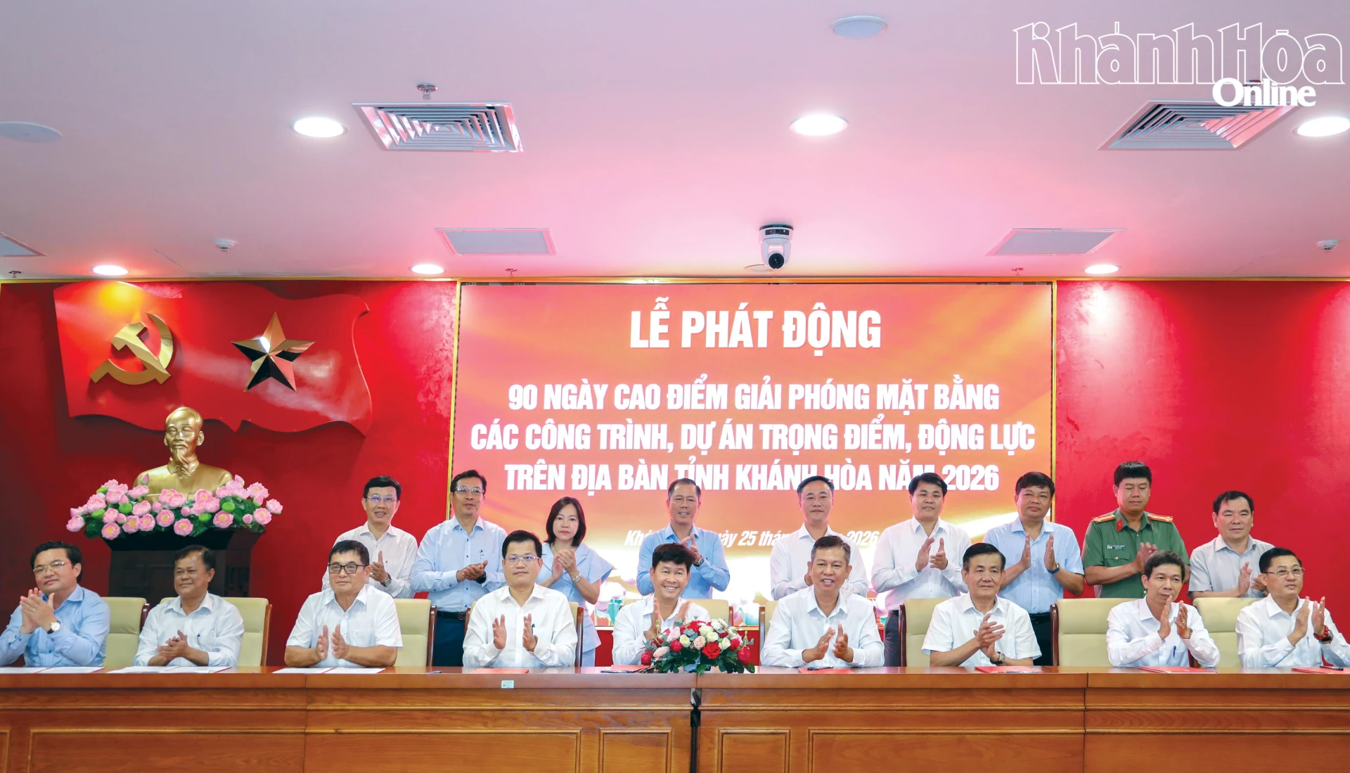 Phát động đợt cao điểm 90 ngày giải phóng mặt bằng các dự án trọng điểm