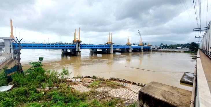 Đập ngăn mặn sông Cái Nha Trang có làm ảnh hưởng thoát lũ?