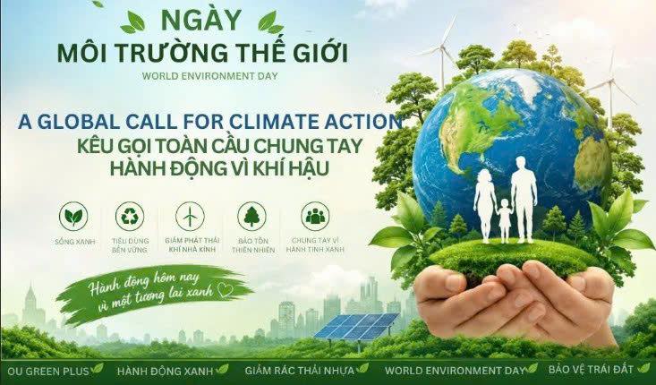 Hưởng ứng Ngày môi trường thế giới 05/6, Tháng hành động vì môi trường và Ngày Đại dương thế giới, Tuần lễ biển và hải đảo Việt Nam năm 2026