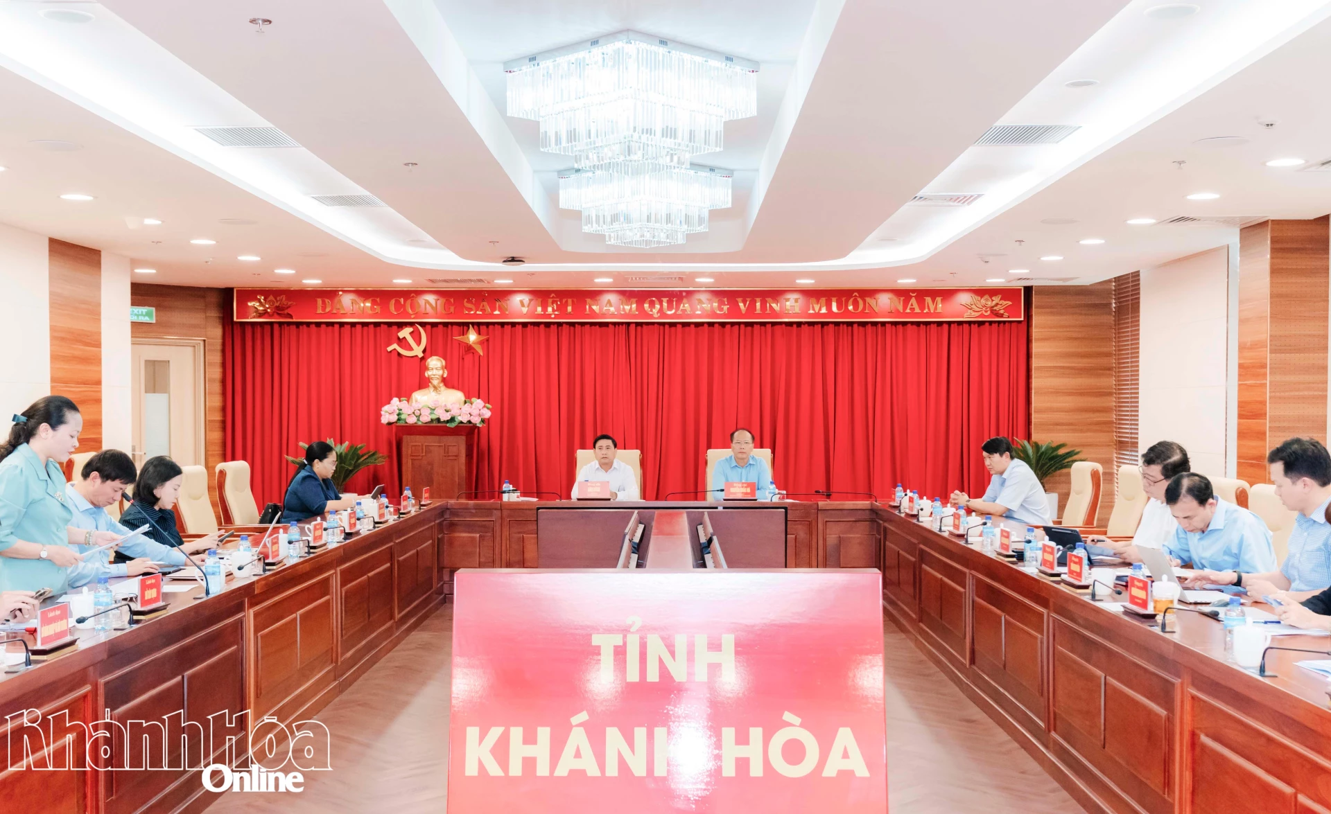 Ban Chỉ đạo về phát triển khoa học, công nghệ, đổi mới sáng tạo và chuyển đổi số tỉnh Khánh Hòa giao ban 6 tháng đầu năm 2026