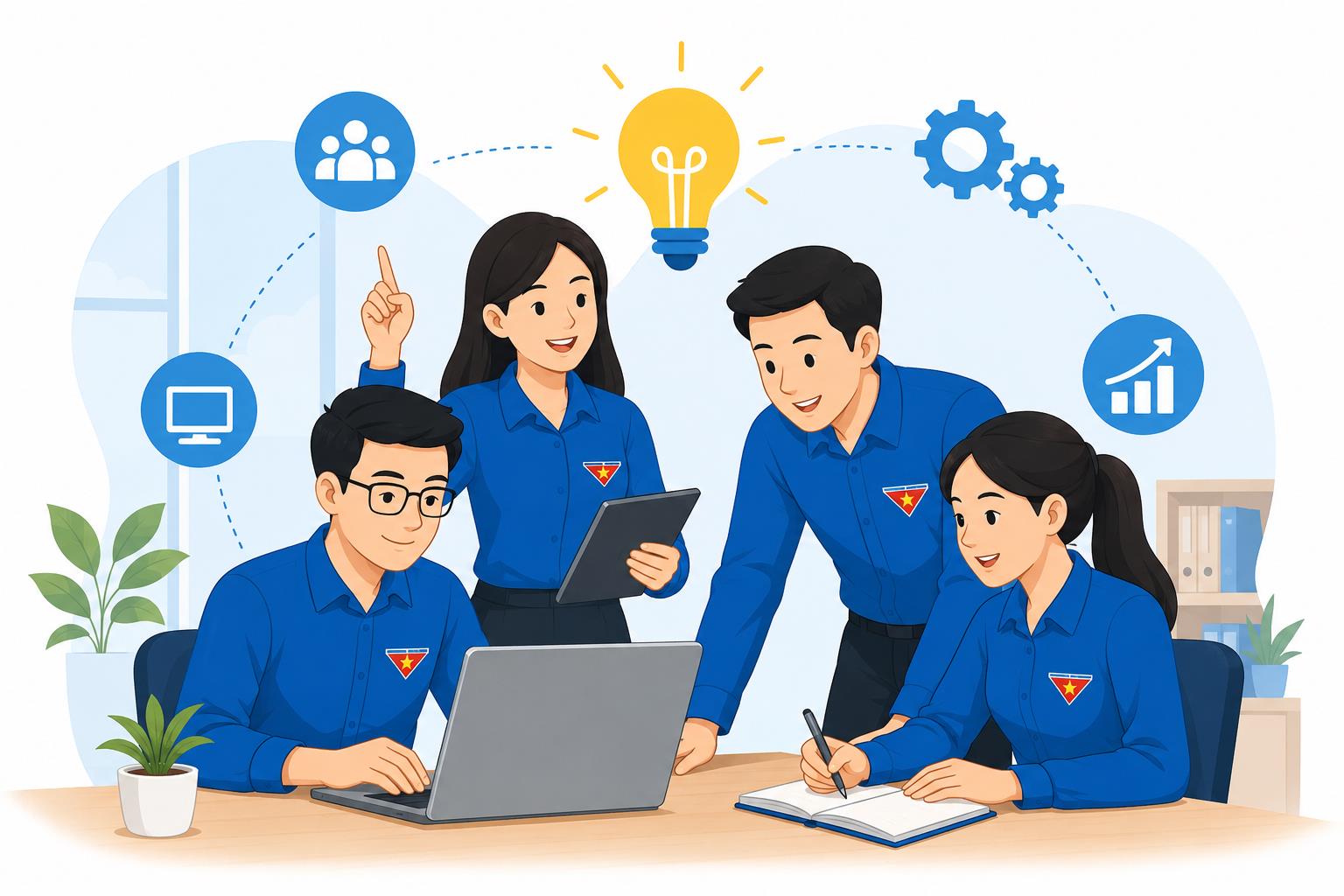 Tổ chức Cuộc thi trực tuyến “Mô hình, sáng kiến cải cách hành chính của công chức, viên chức trẻ” tỉnh Khánh Hòa lần thứ 7 - năm 2026
