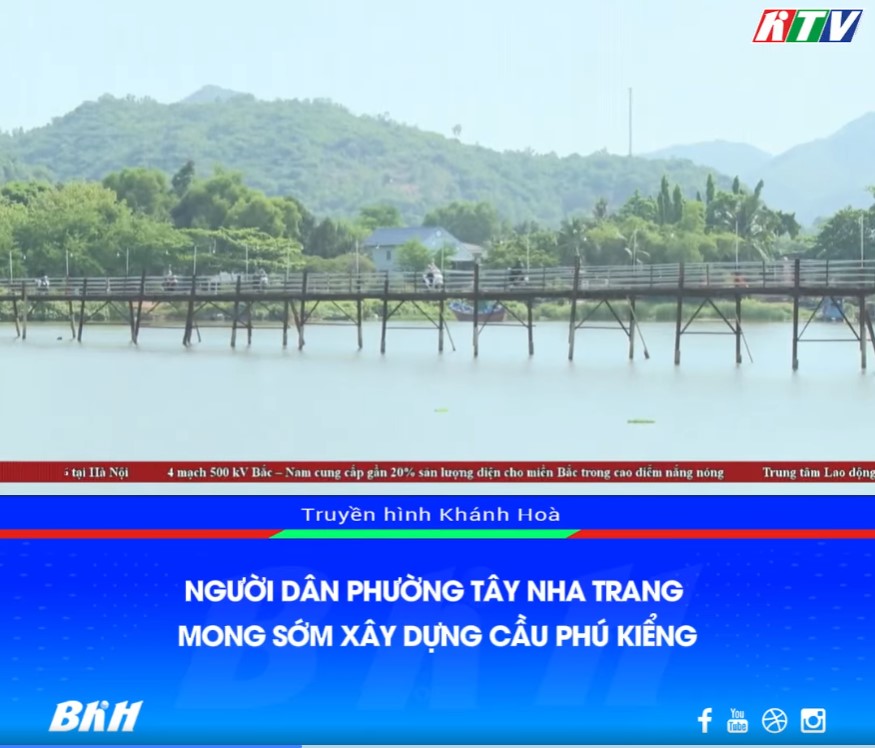 Người dân phường Tây Nha Trang mong sớm xây dựng cầu Phú Kiểng