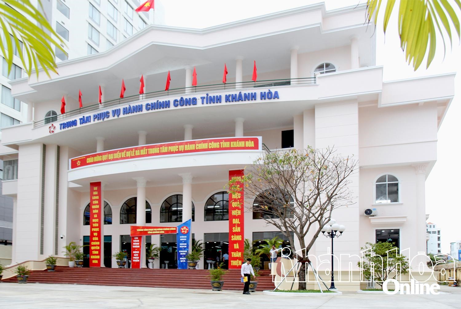 Địa chỉ, đường dây nóng của Trung tâm Phục vụ hành chính công tỉnh Khánh Hòa
