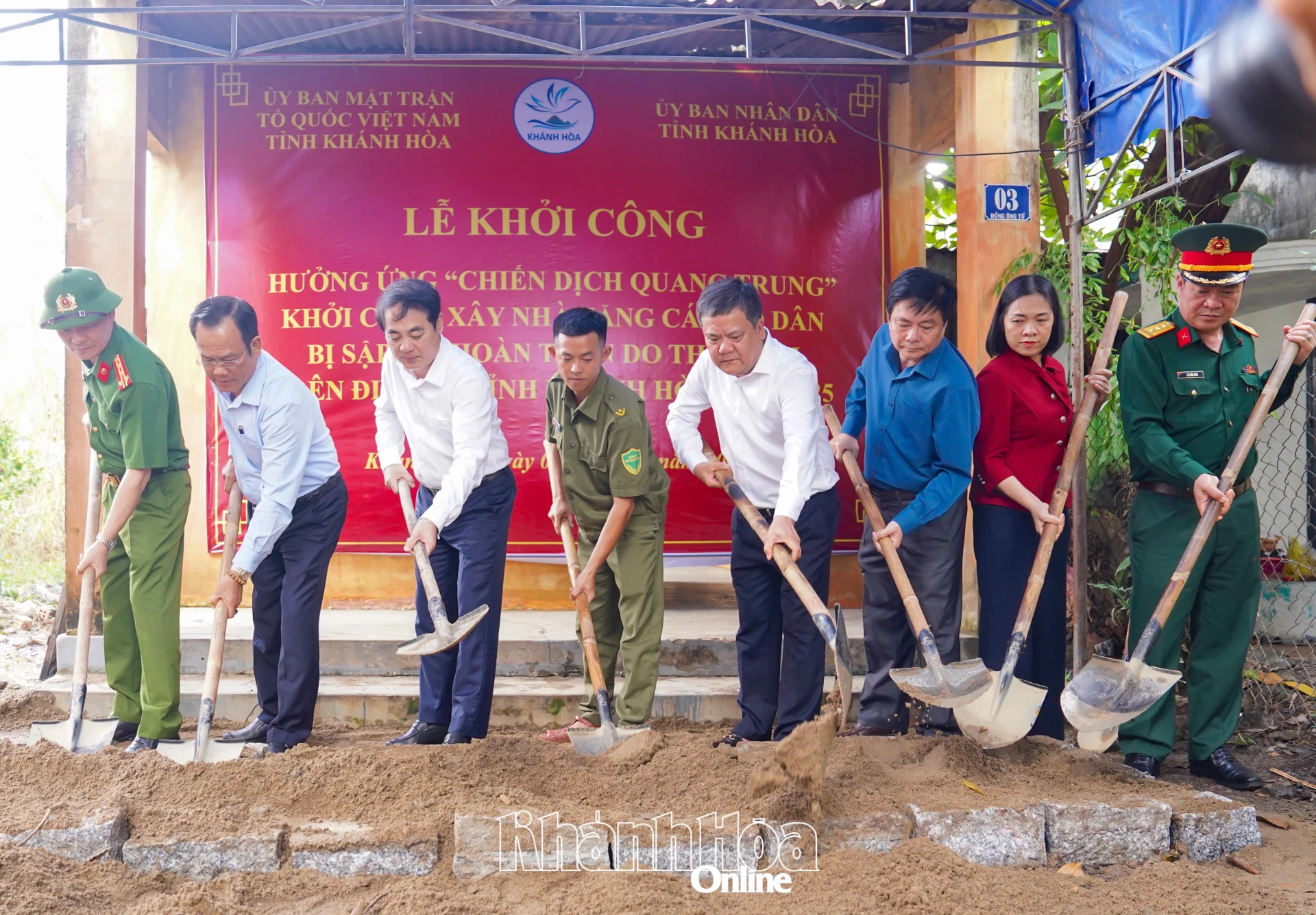Triển khai "Chiến dịch Quang Trung", khởi công xây nhà tặng người dân bị thiệt hại do thiên tai