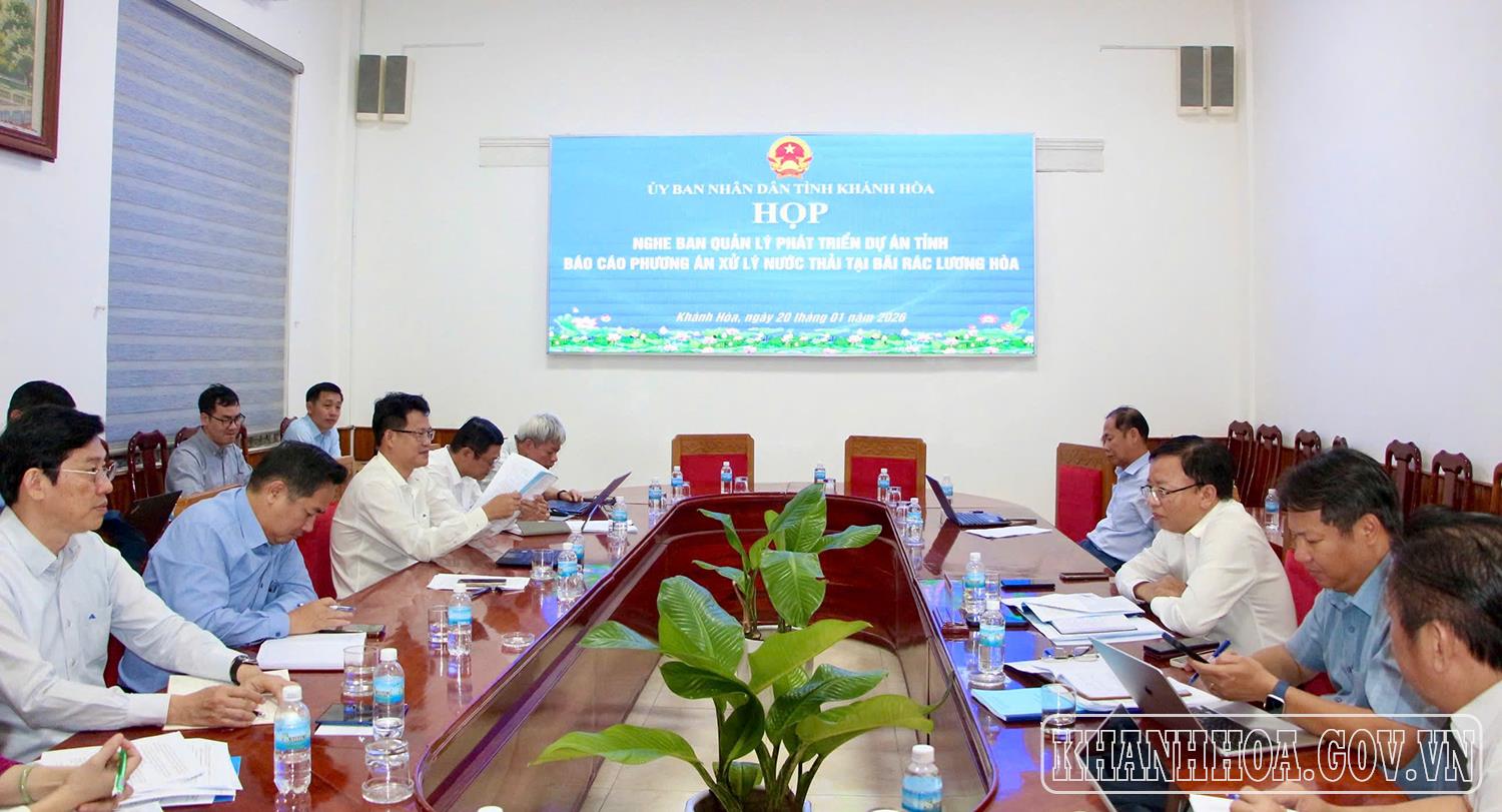 Khẩn trương hoàn thiện phương án xử lý ô nhiễm bãi chôn lấp rác Rù Rì