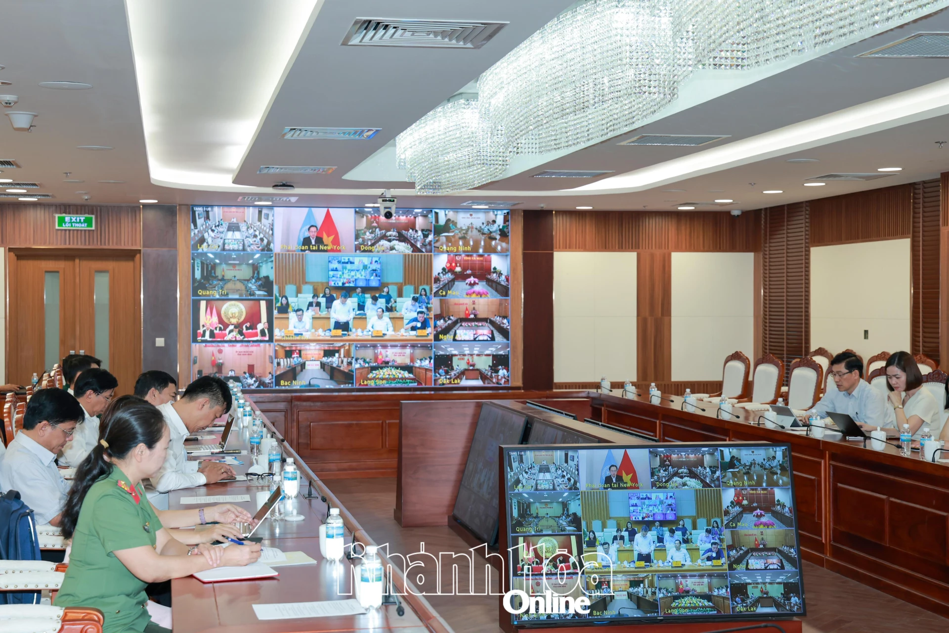 Hội nghị trực tuyến về công tác hội nhập quốc tế