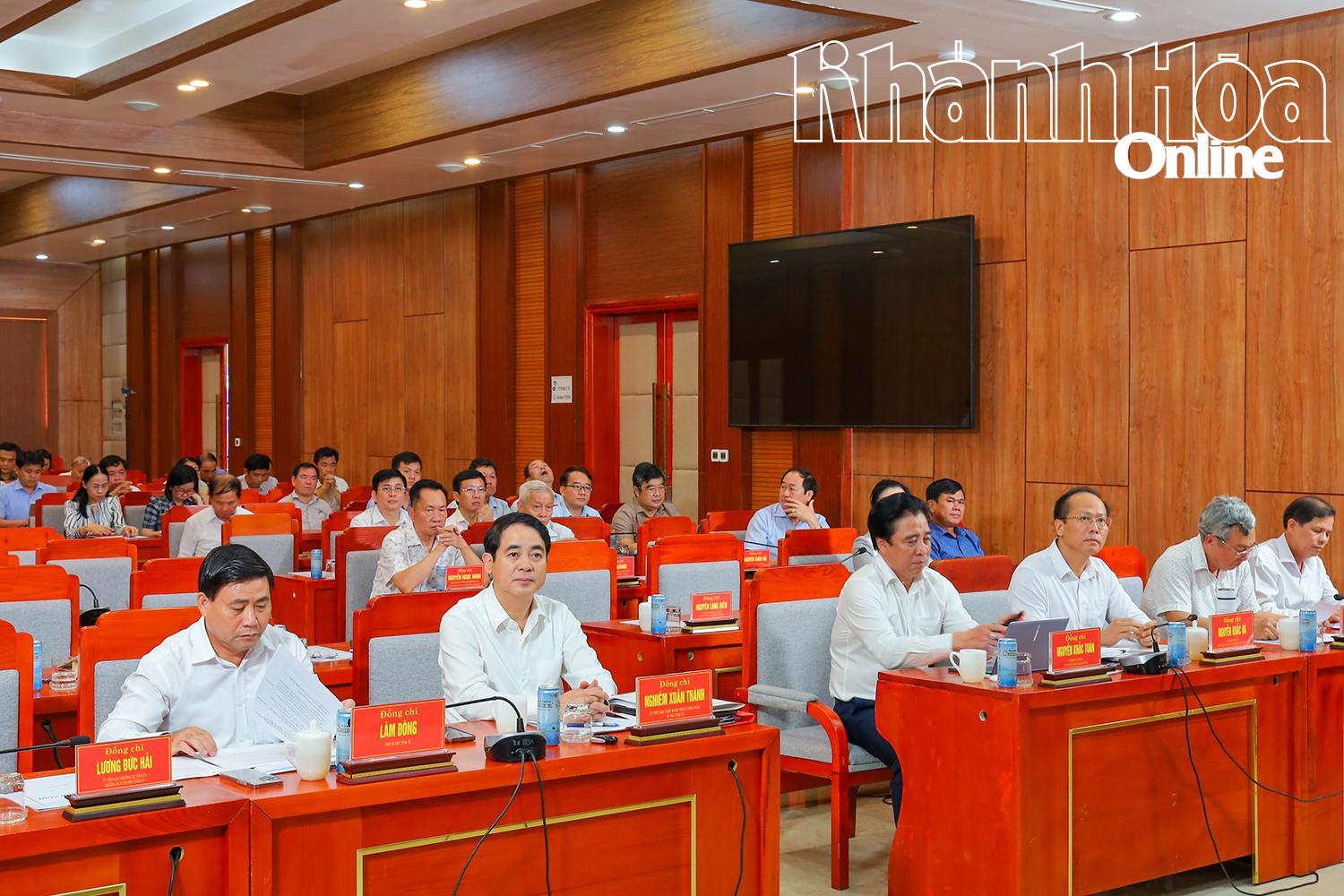 Hội nghị nghiên cứu, học tập, quán triệt Nghị quyết và chương trình hành động thực hiện Nghị quyết Đại hội đại biểu Đảng bộ tỉnh Khánh Hòa lần thứ I, nhiệm kỳ 2025 - 2030