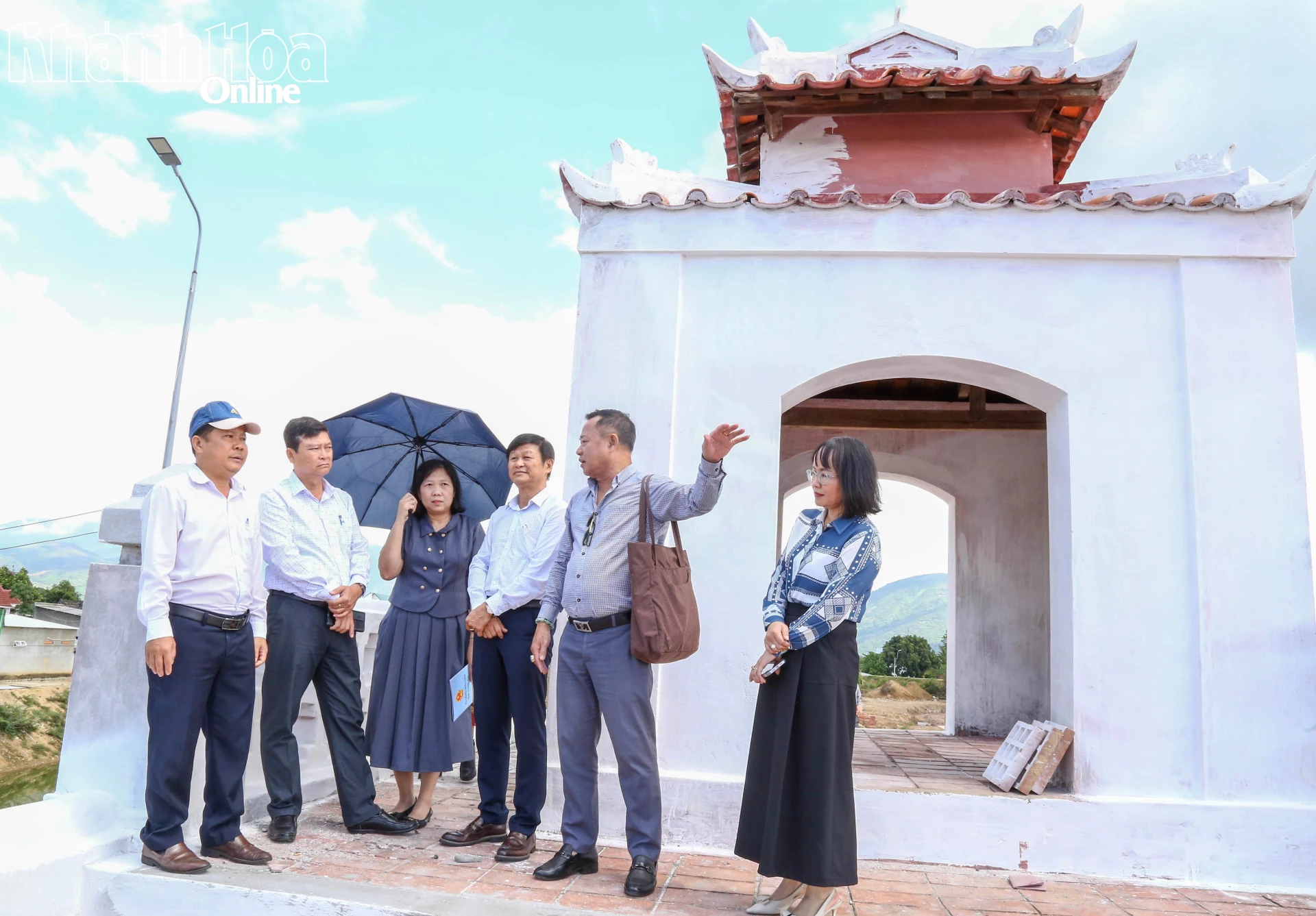 Giám sát công tác tu bổ, tôn tạo các di tích tại 2 xã Diên Khánh và Diên Thọ