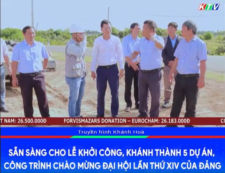 VIDEO: Sẵn sàng cho lễ khởi công, khánh thành 5 dự án, công trình chào mừng Đại hội lần thứ XIV của Đảng