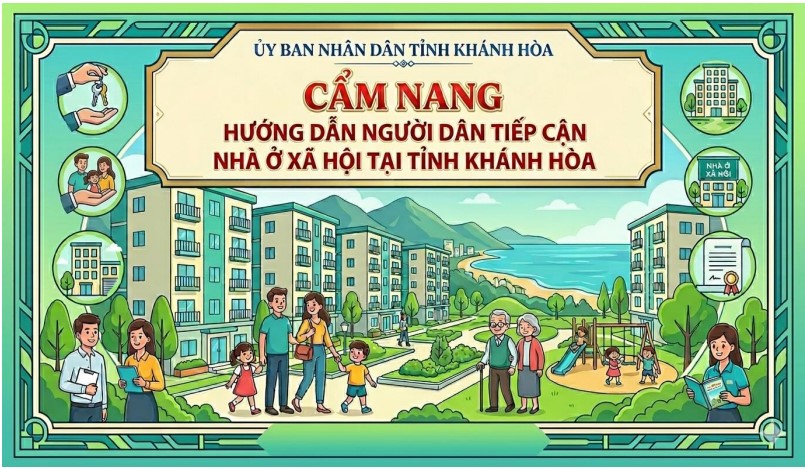 Cẩm nang hướng dẫn người dân tiếp cận nhà ở xã hội tại tỉnh Khánh Hòa