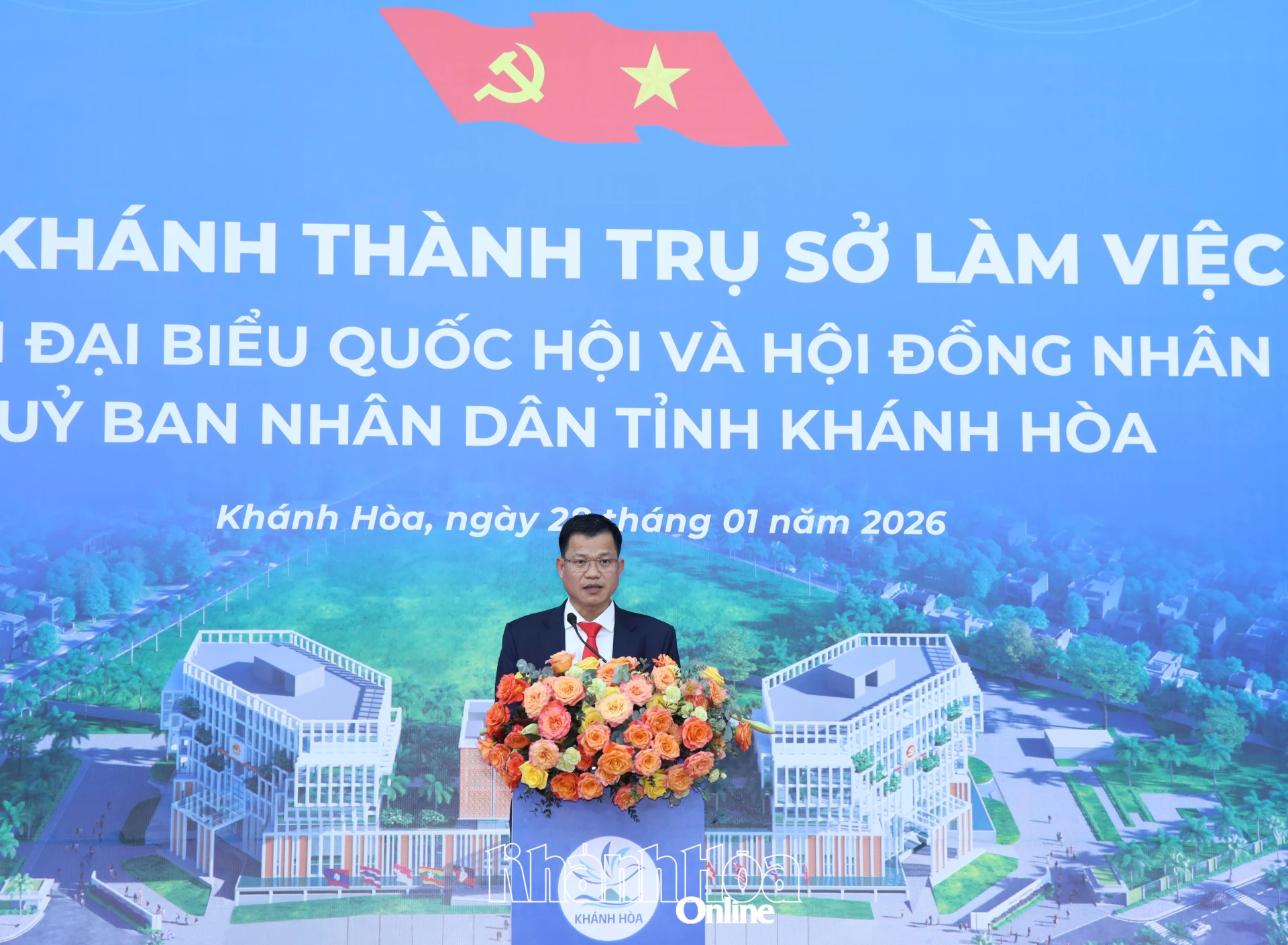 Khánh thành Trụ sở làm việc Tỉnh ủy, Đoàn Đại biểu Quốc hội và HĐND, UBND tỉnh Khánh Hòa