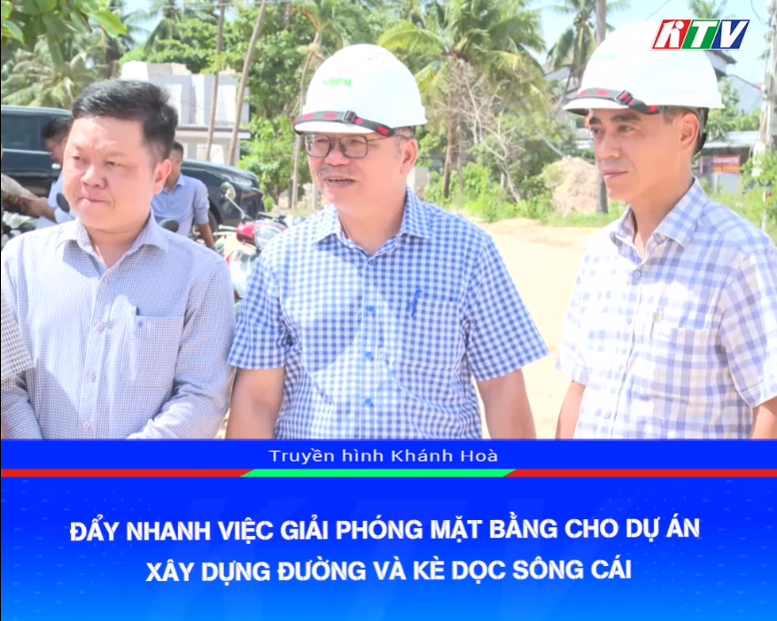 VIDEO: Đẩy nhanh việc giải phóng mặt bằng cho Dự án xây dựng đường và kè dọc Sông Cái