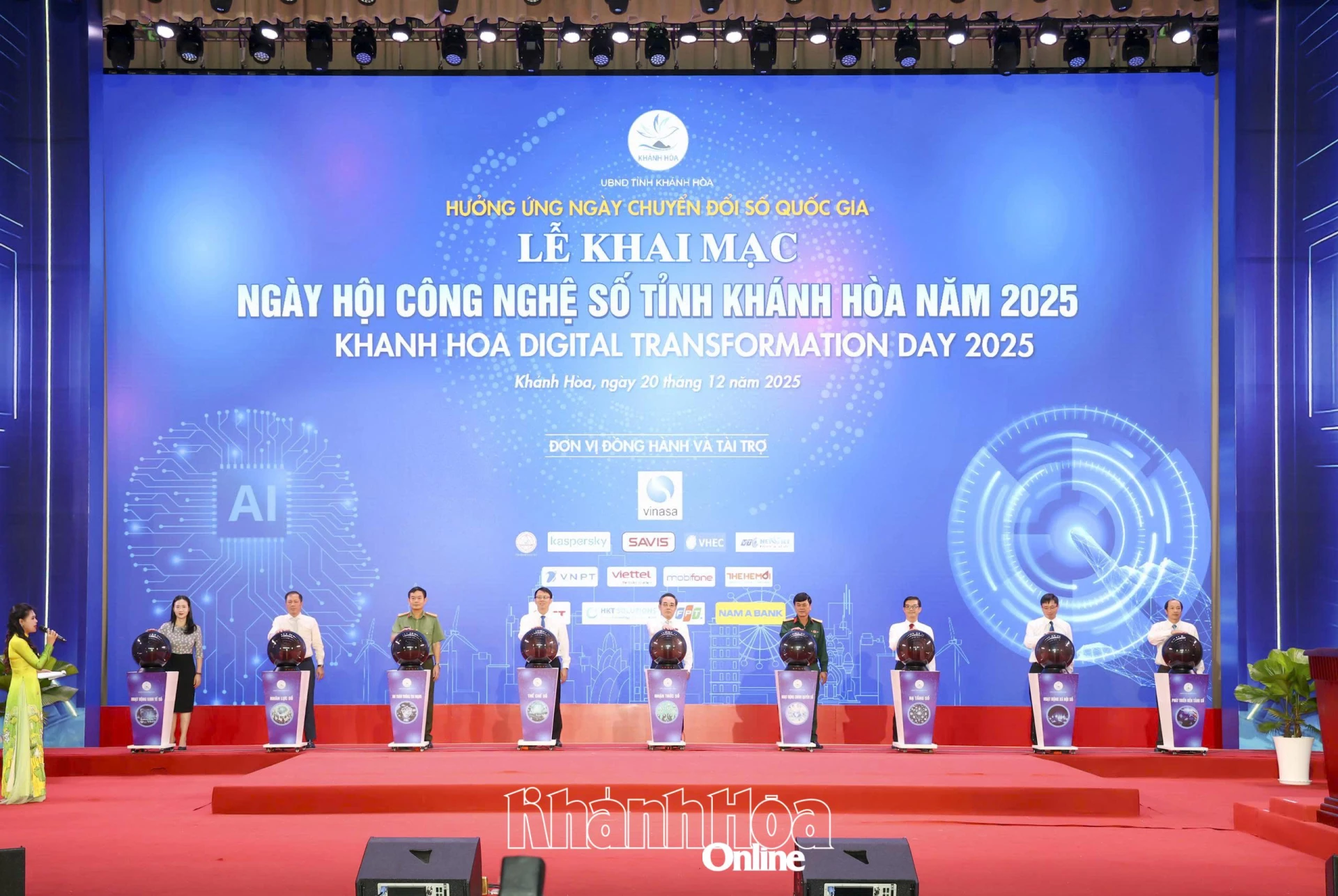 Khai mạc Ngày hội Công nghệ số tỉnh Khánh Hòa năm 2025