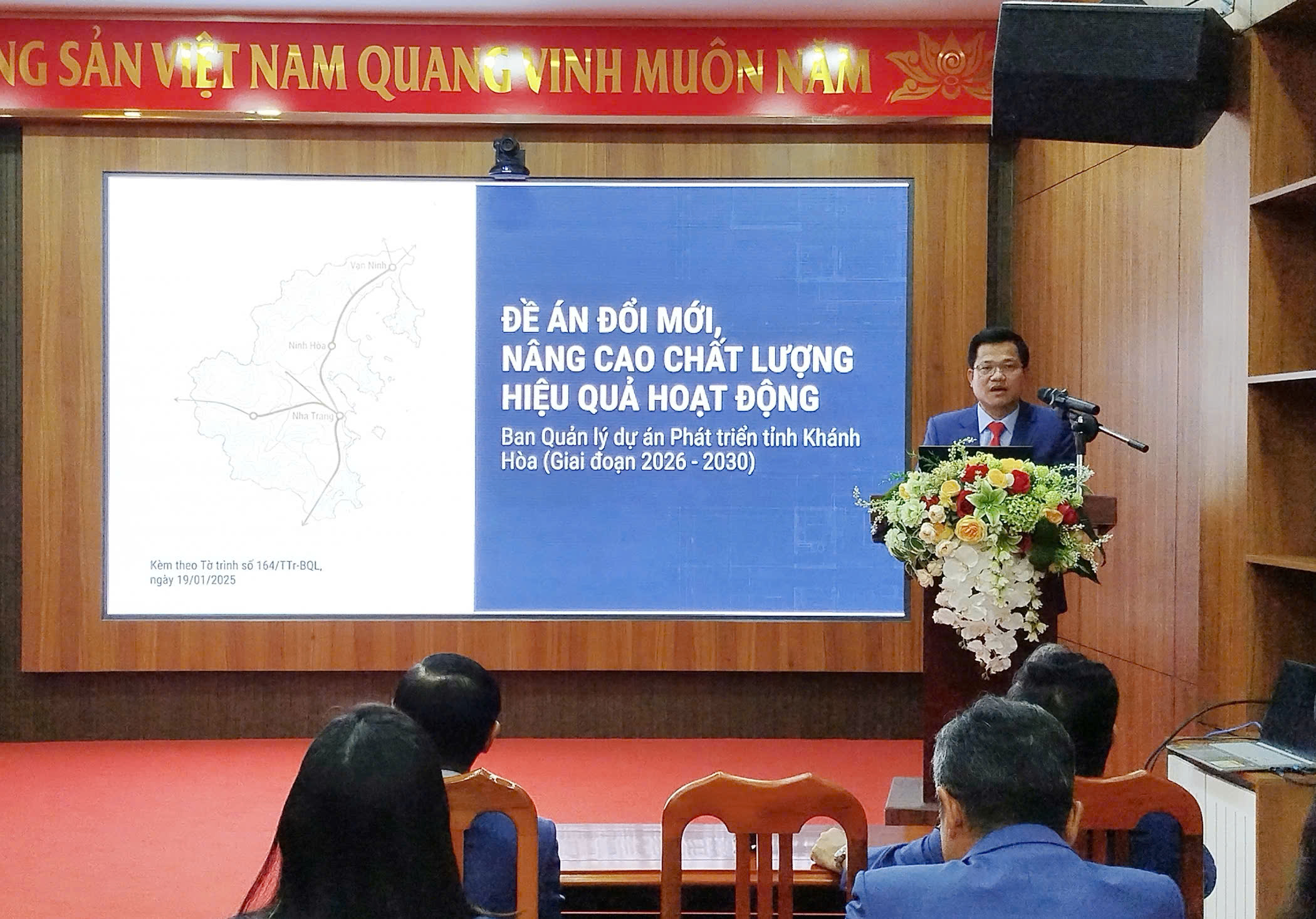 Ban QLDA Phát triển tỉnh Khánh Hòa triển khai Đề án đổi mới, nâng cao chất lượng, hiệu quả hoạt động