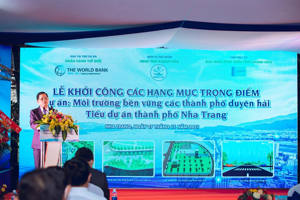 LỄ KHỞI CÔNG CÁC HẠNG MỤC TRỌNG ĐIỂM THUỘC DỰ ÁN - TIỂU DỰ ÁN NHA TRANG
